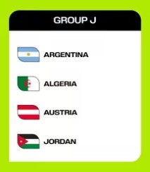 Group J - 2026 World Cup